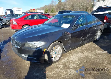 2014 BMW 528I xDrive из США, поврежденный, VIN WBA5A7C59ED620040